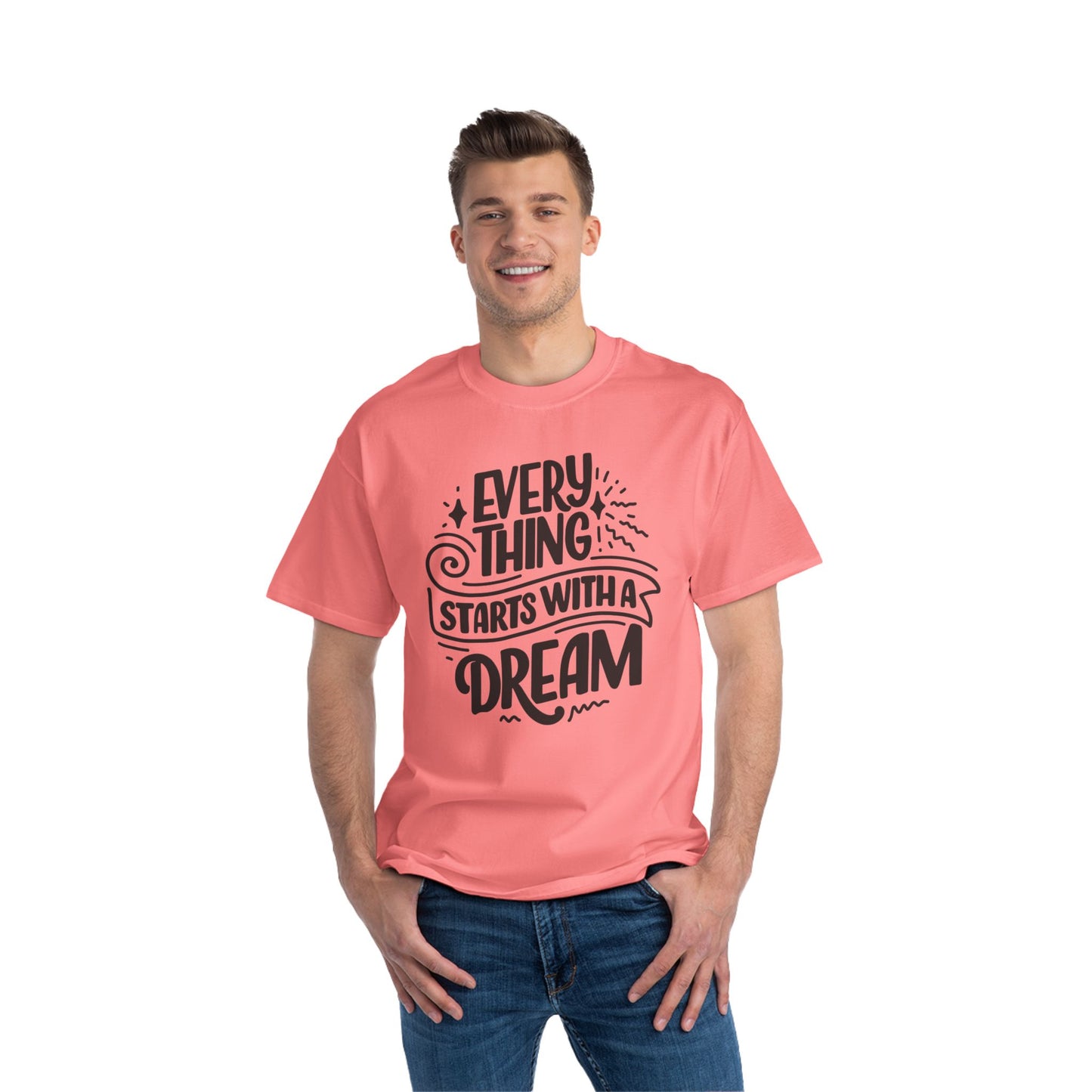 Everything Starts With a Dream - Unisex Short-Sleeve Tee