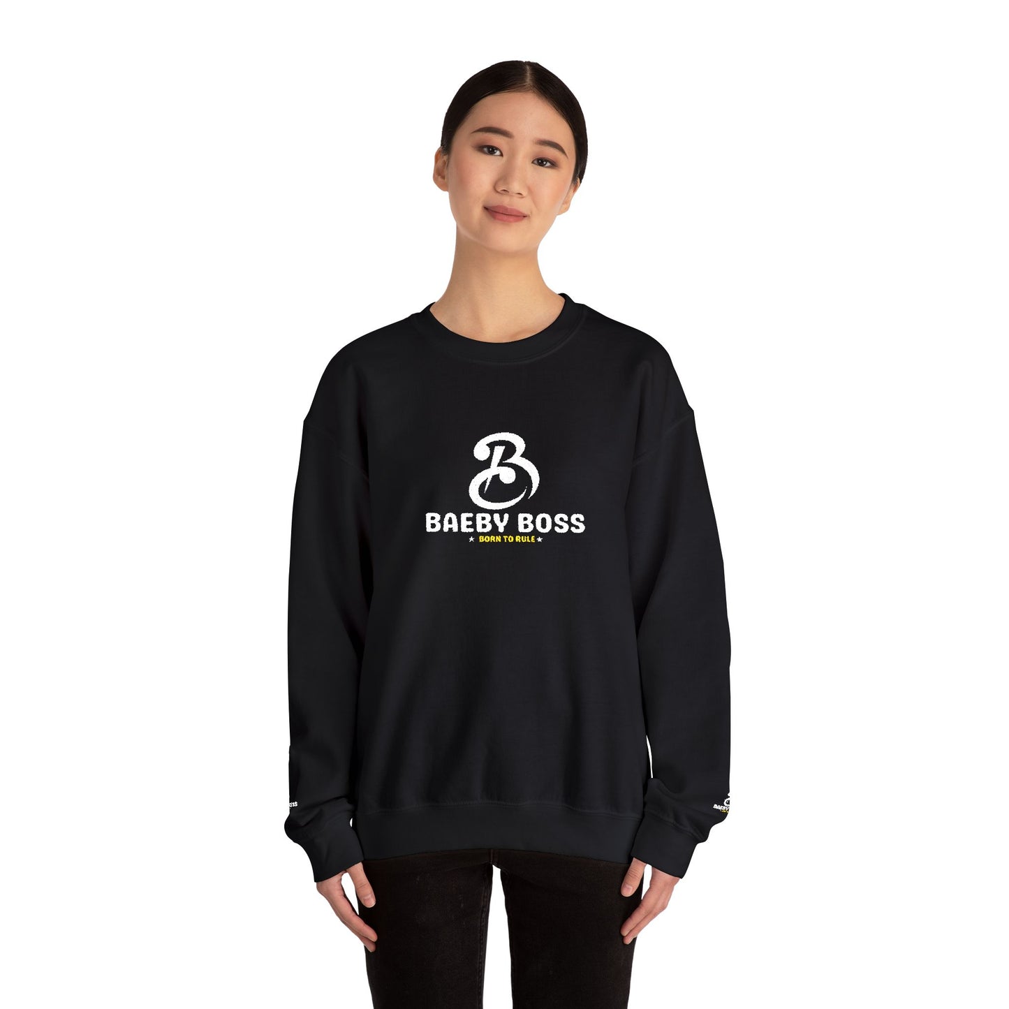 Baby Boss Crewneck Sweatshirt - Unisex Sweater (Dark Colours)