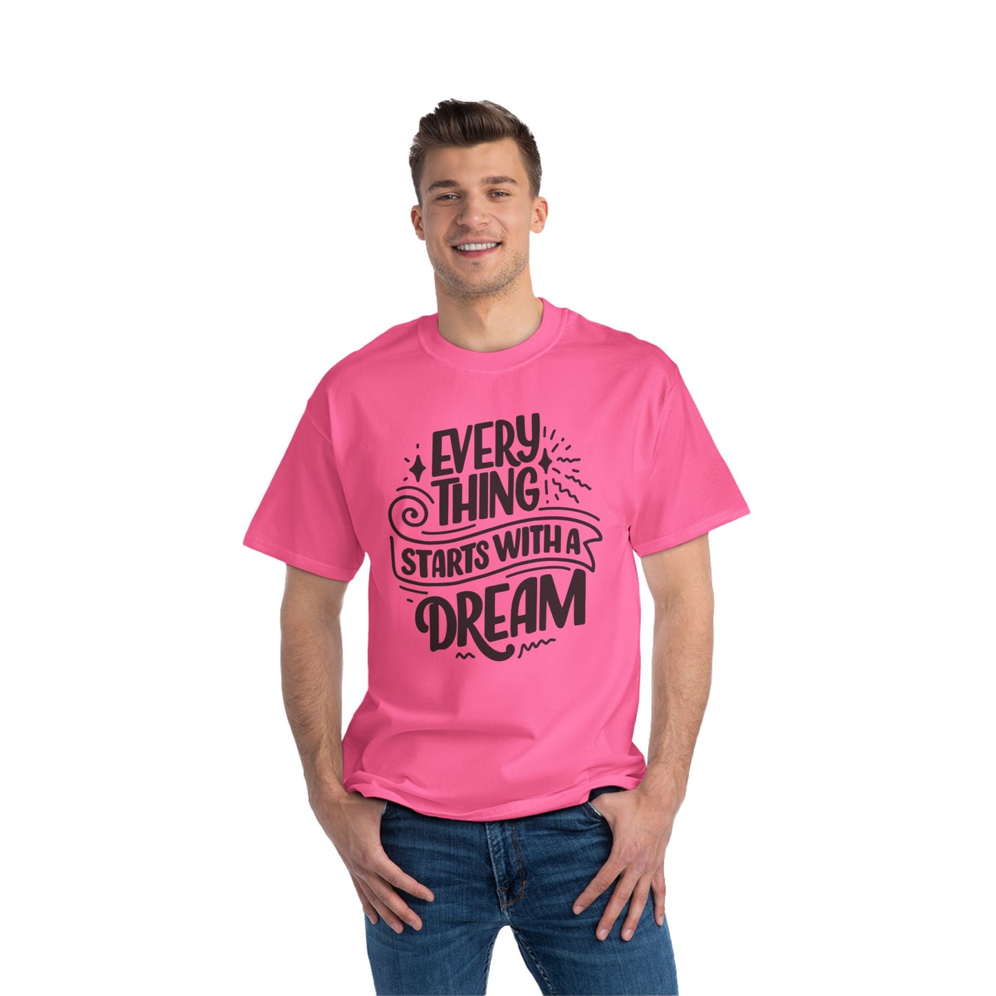 Everything Starts With a Dream - Unisex Short-Sleeve Tee