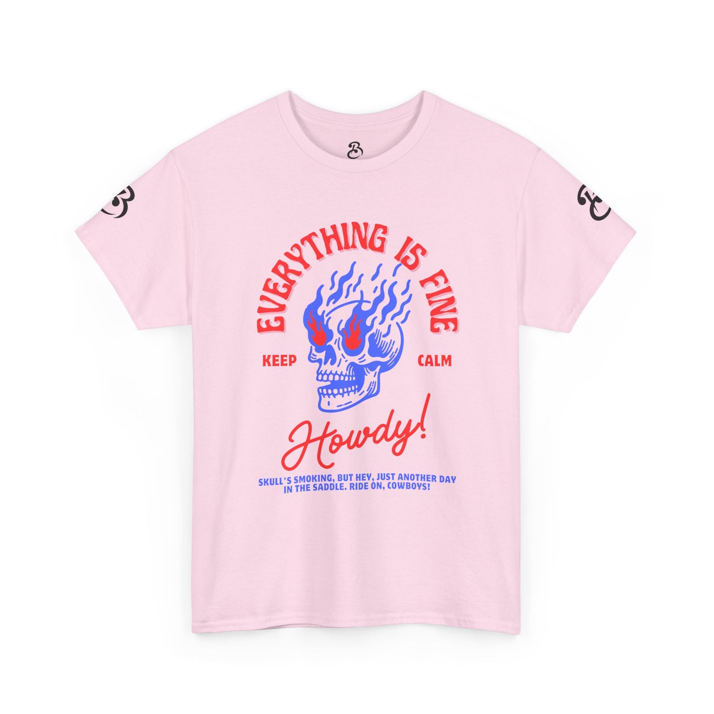 Psychedelic Relaxation Tee – Keep Calm and Howdy - Unisex T Shirt