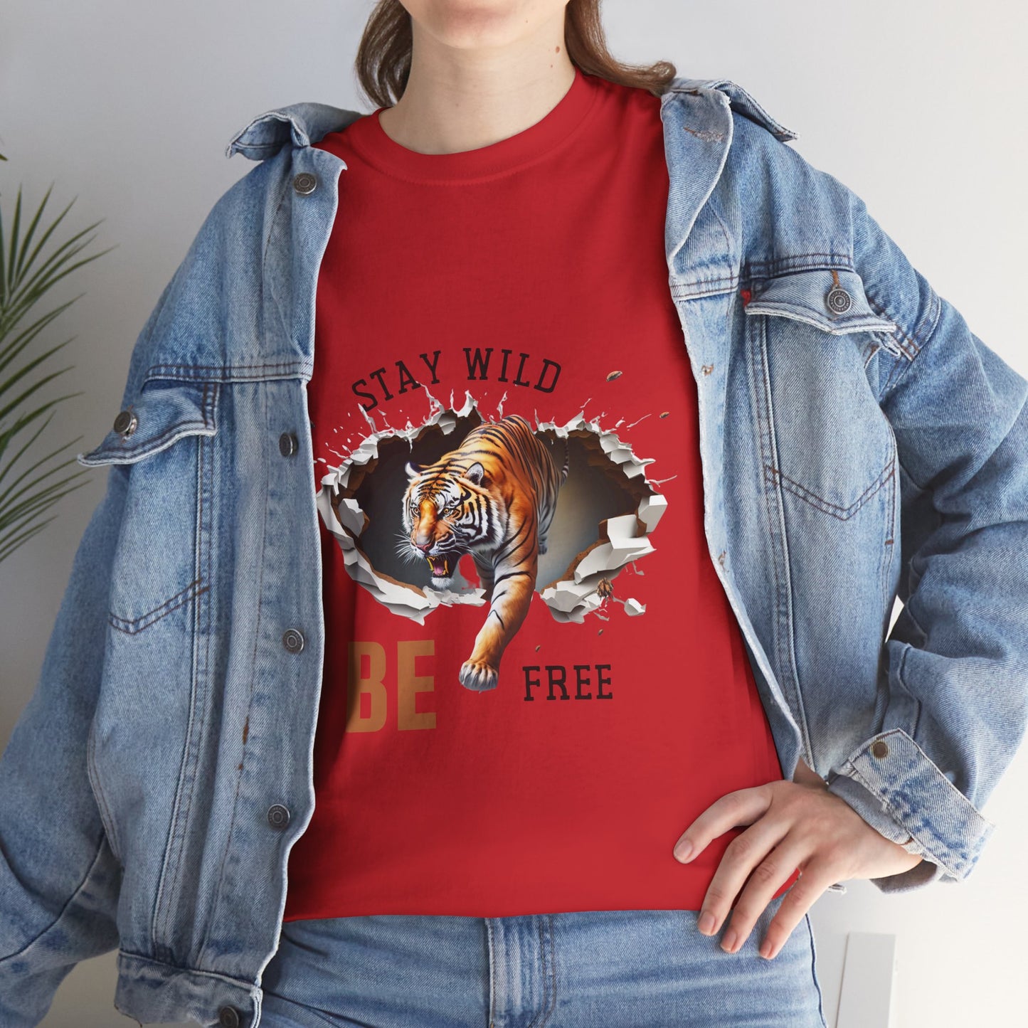 Stay Wild Tiger Unisex Tee