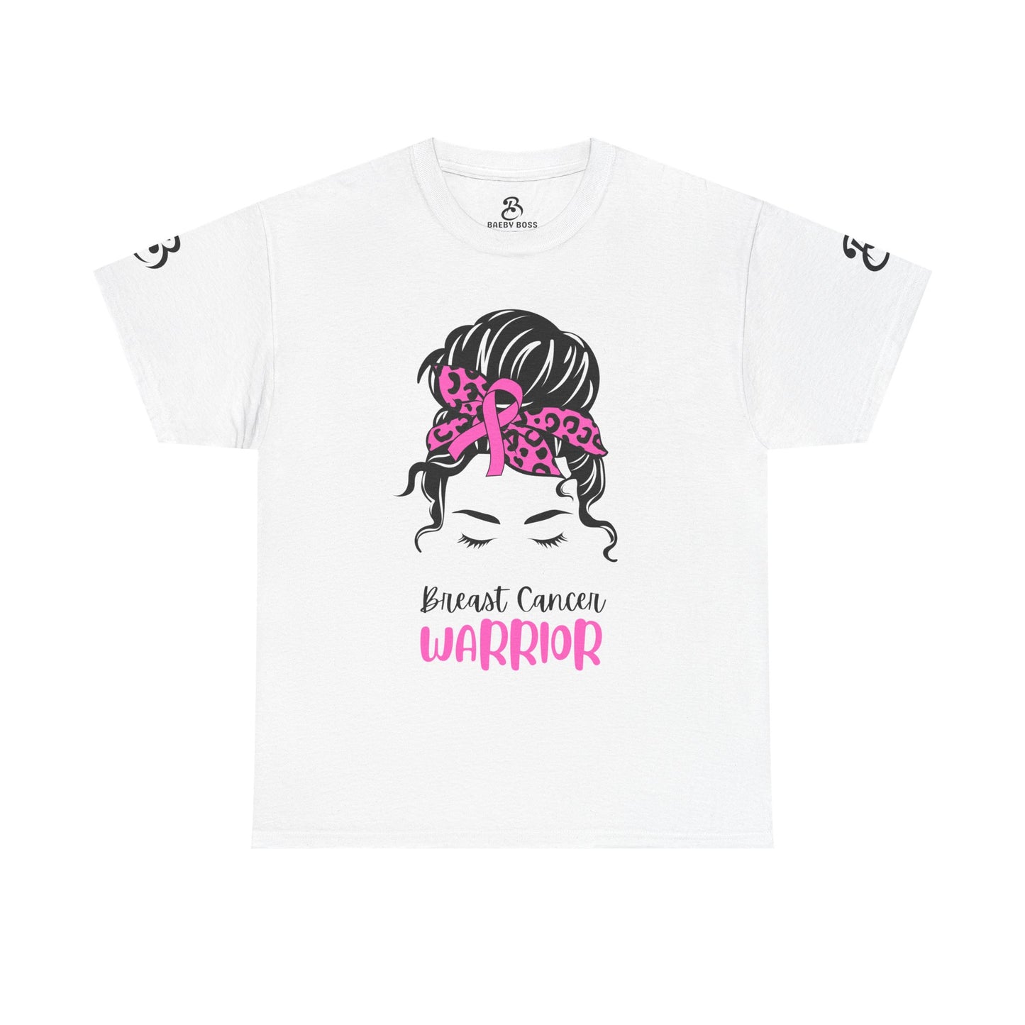 Breast Cancer Warrior Tee, Support Cancer Awareness, Unisex Cotton Shirt, Pink Ribbon Apparel, Fighters & Survivors