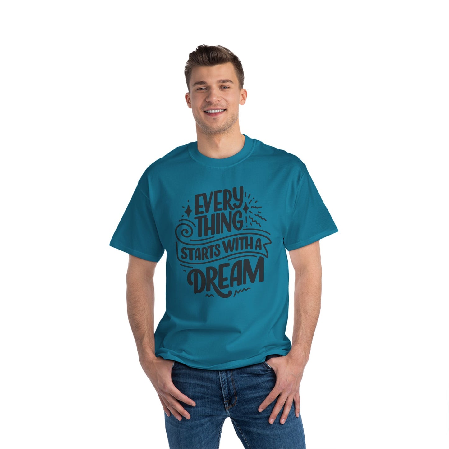 Everything Starts With a Dream - Unisex Short-Sleeve Tee