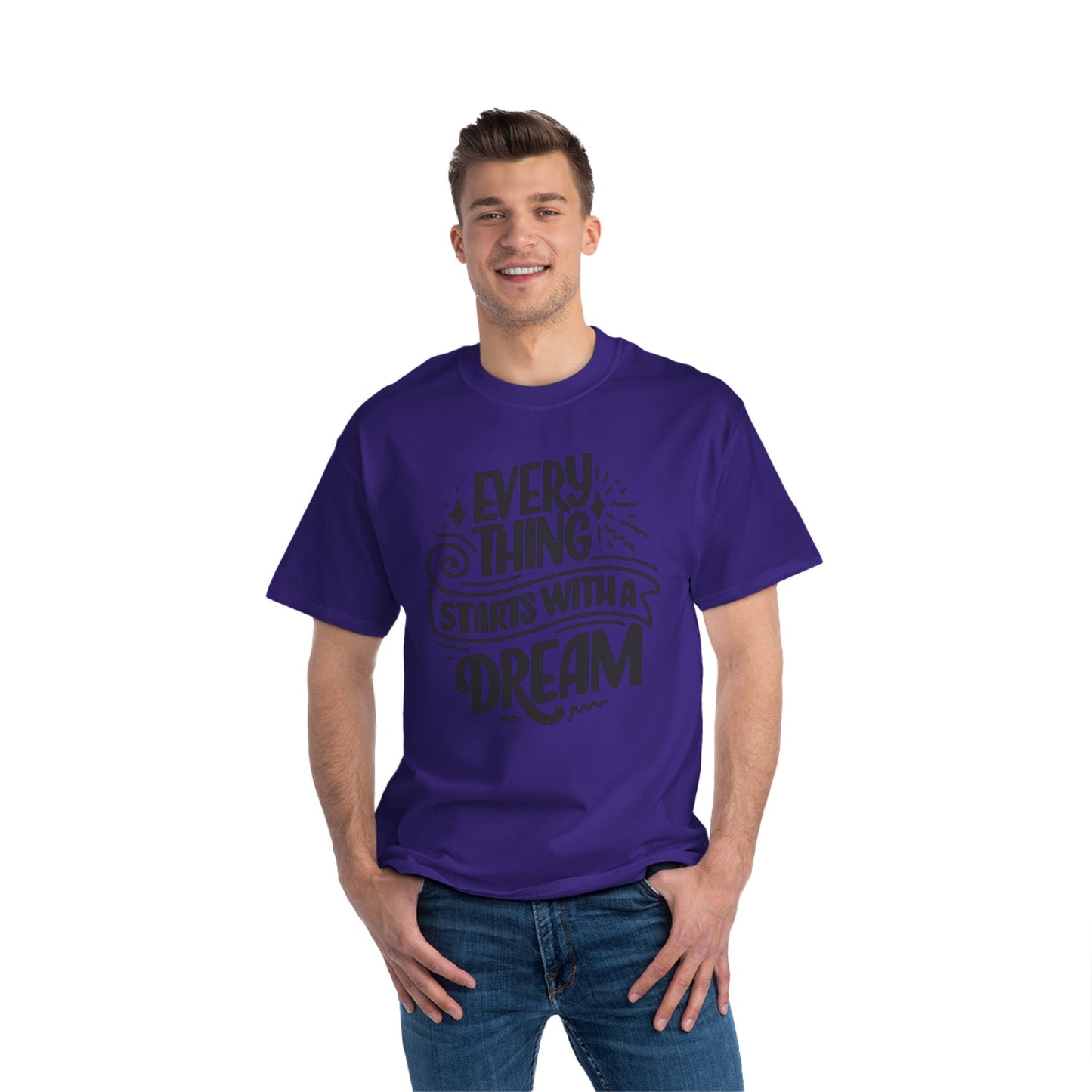 Everything Starts With a Dream - Unisex Short-Sleeve Tee