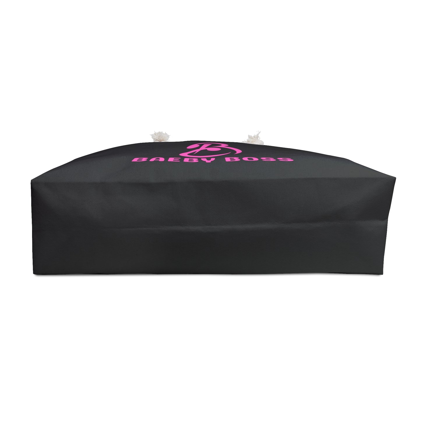Baeby Boss Tote - Chic Weekender Bag Black pink