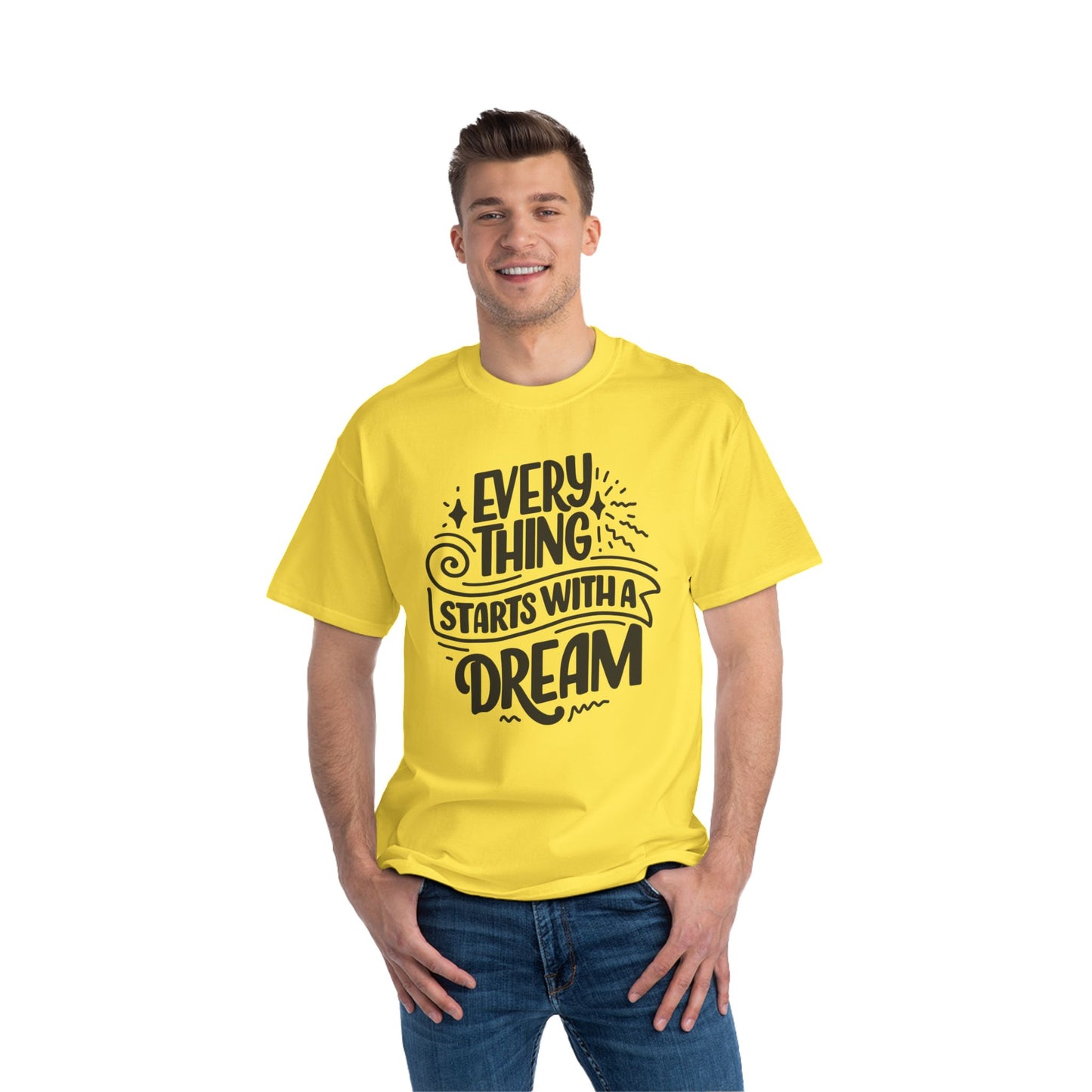 Everything Starts With a Dream - Unisex Short-Sleeve Tee