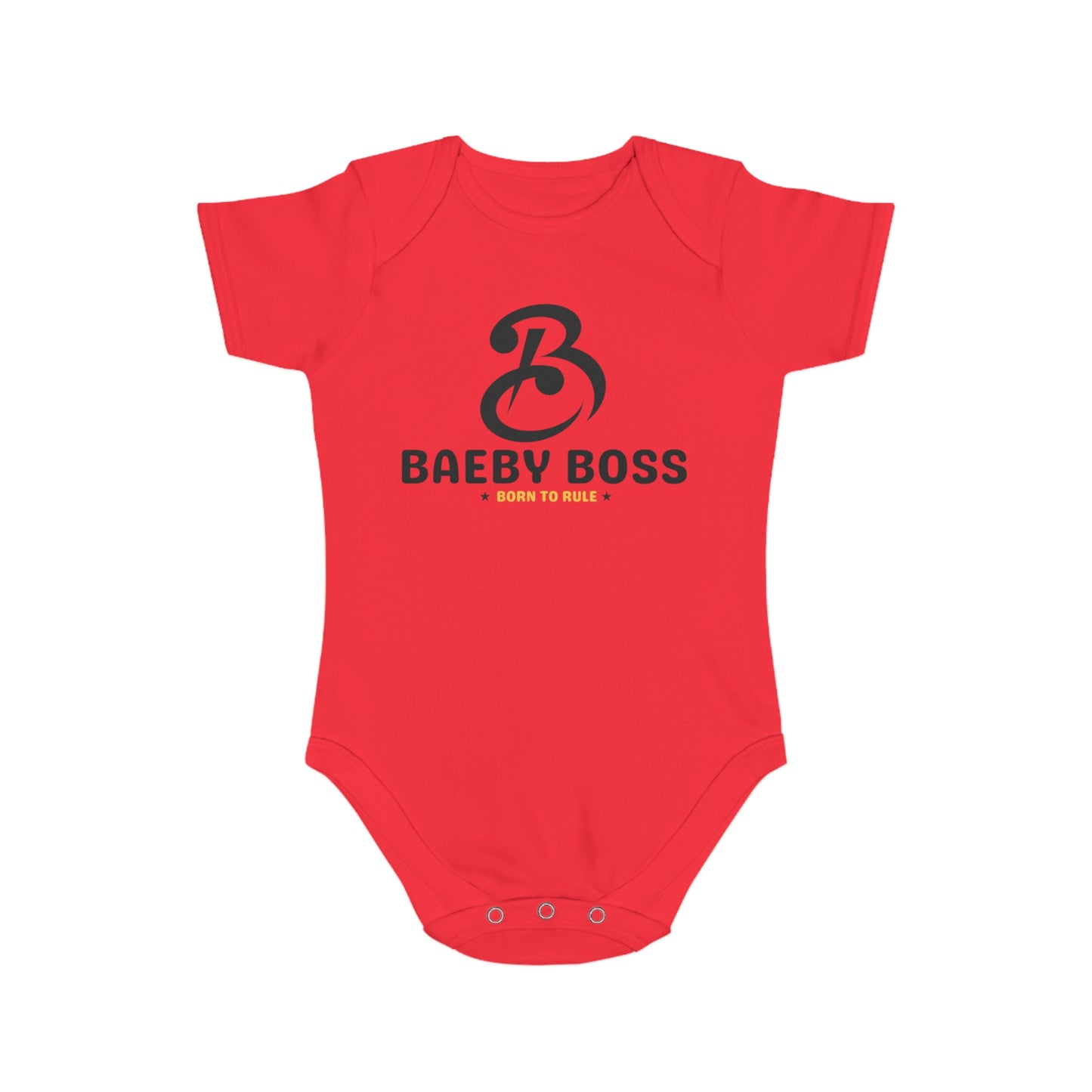 Baeby Boss Short Sleeve - Baby Bodysuit
