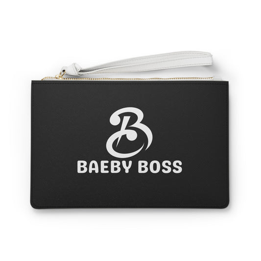Baeby Boss Stylish Clutch Bag - Black White