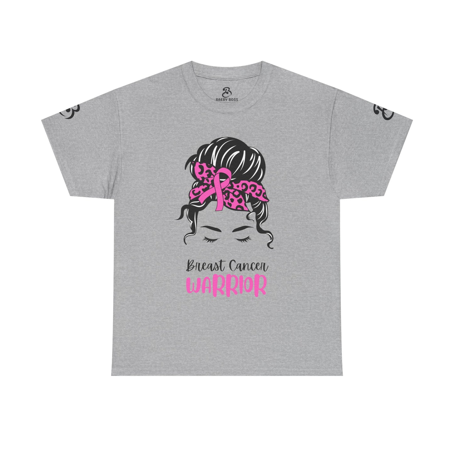 Breast Cancer Warrior Tee, Support Cancer Awareness, Unisex Cotton Shirt, Pink Ribbon Apparel, Fighters & Survivors