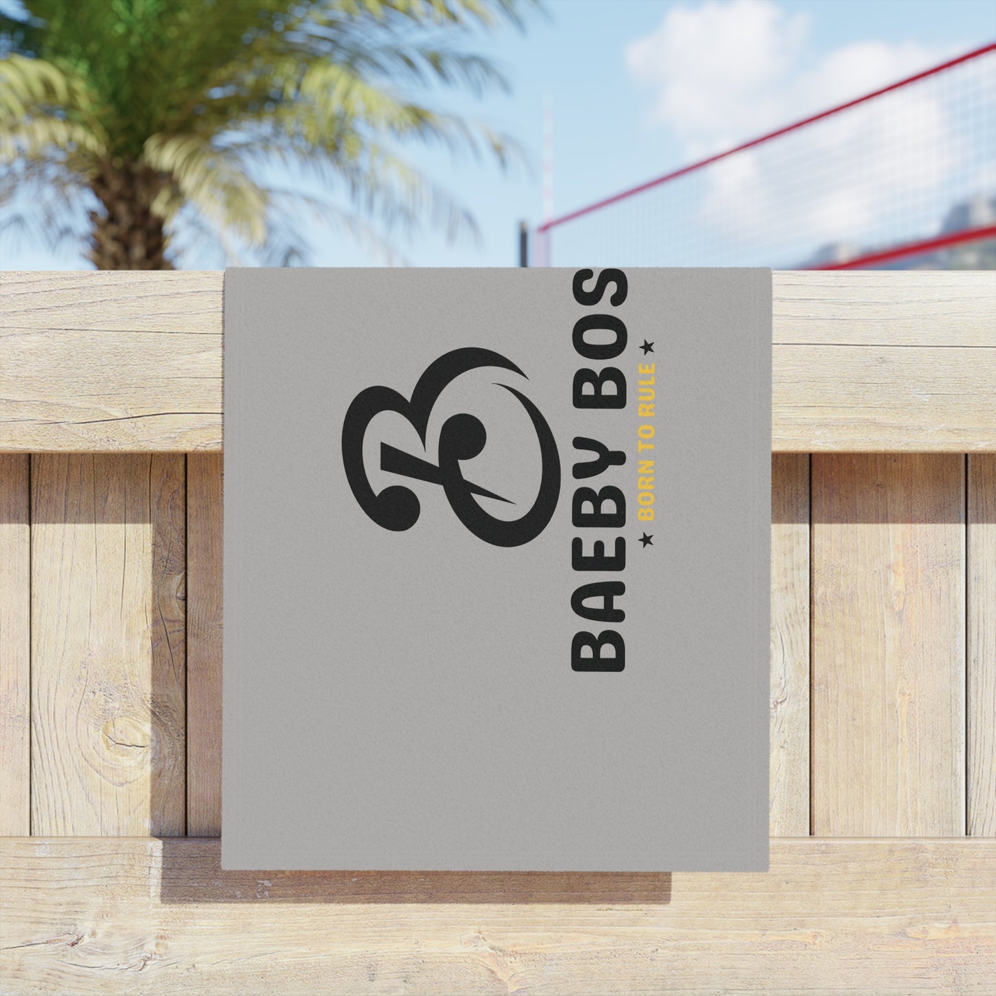 Baby Boss Beach Towels (Grey)