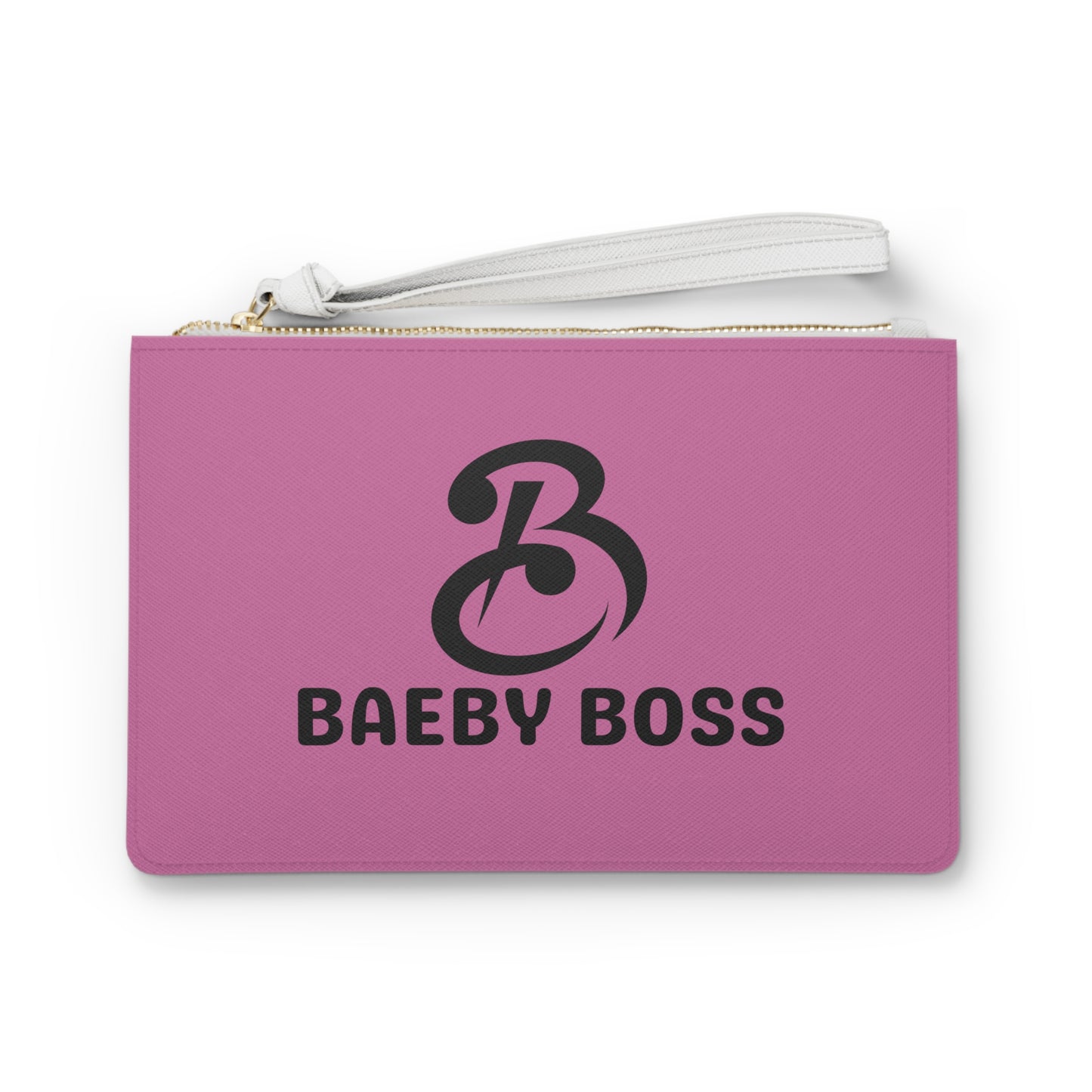 Baeby Boss Stylish Clutch Bag - Pink Black