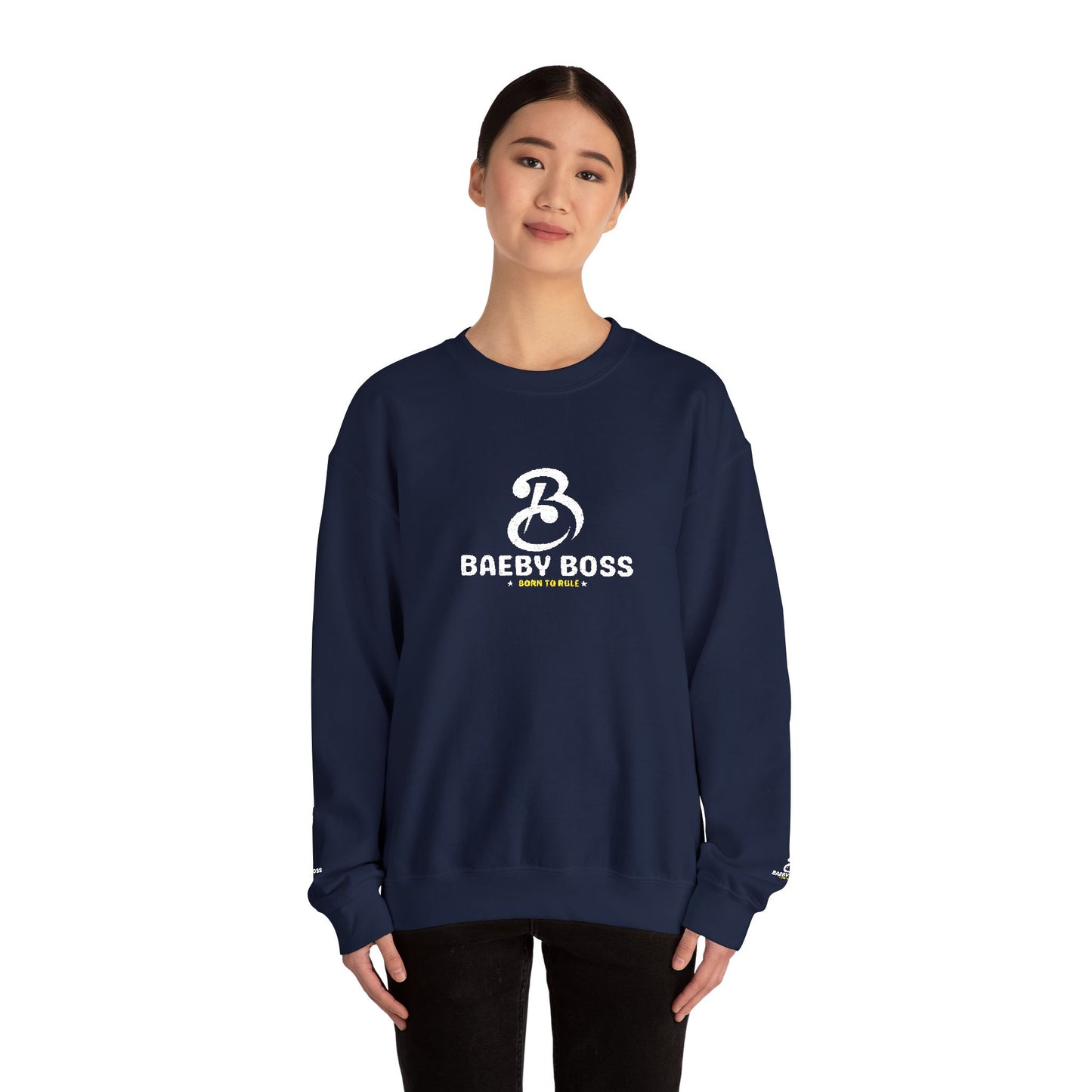 Baby Boss Crewneck Sweatshirt - Unisex Sweater (Dark Colours)