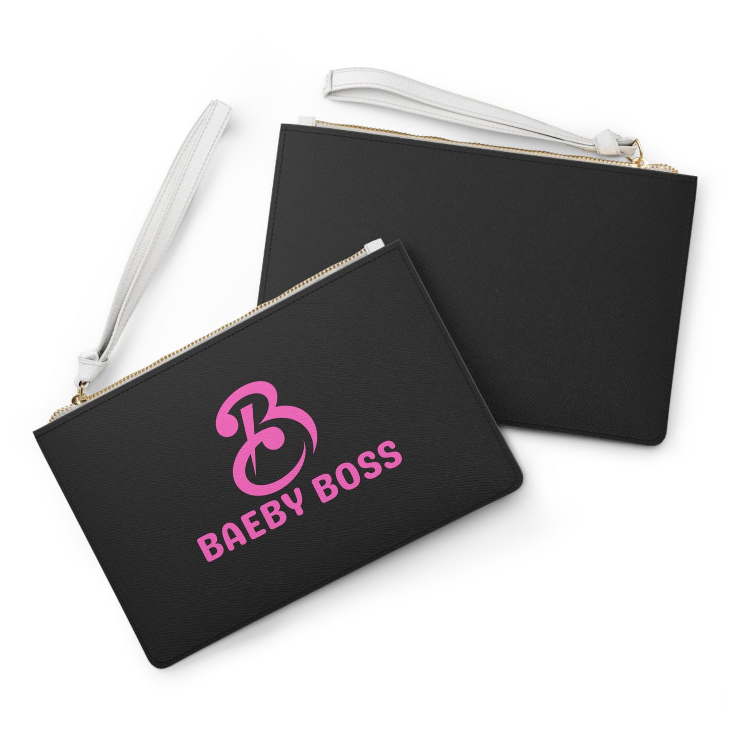Baeby Boss Stylish Clutch Bag - Black Pink