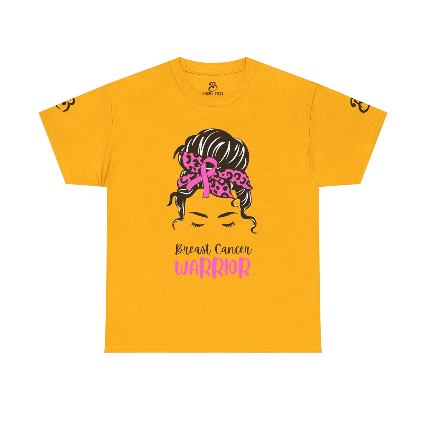 Breast Cancer Warrior Tee, Support Cancer Awareness, Unisex Cotton Shirt, Pink Ribbon Apparel, Fighters & Survivors