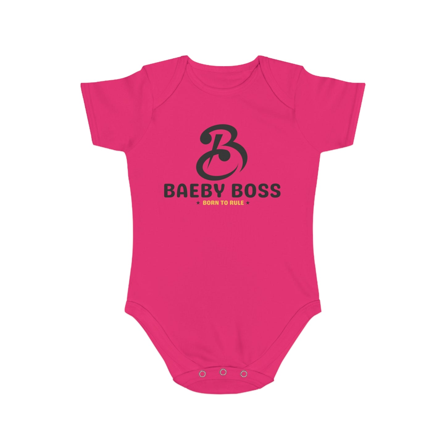 Baeby Boss Short Sleeve - Baby Bodysuit