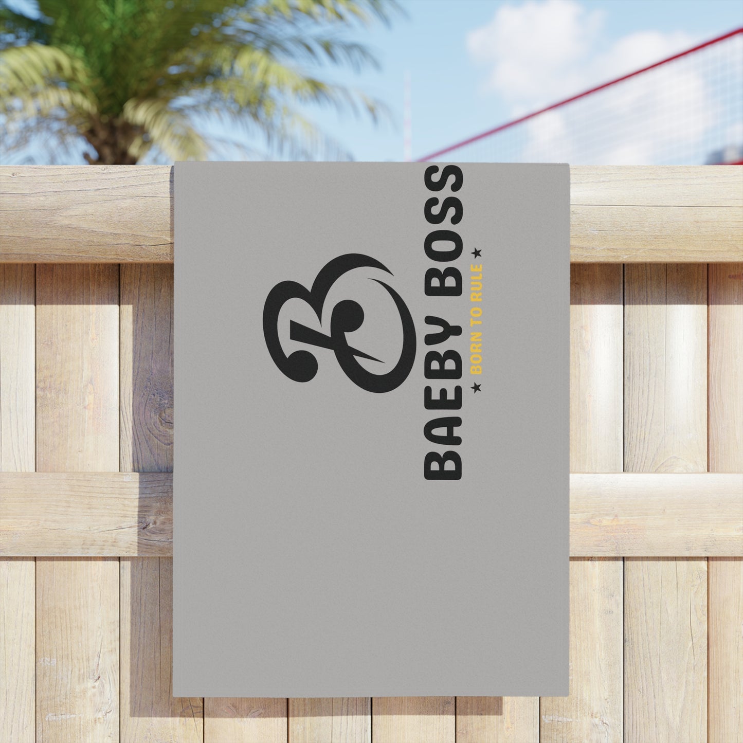 Baby Boss Beach Towels (Grey)