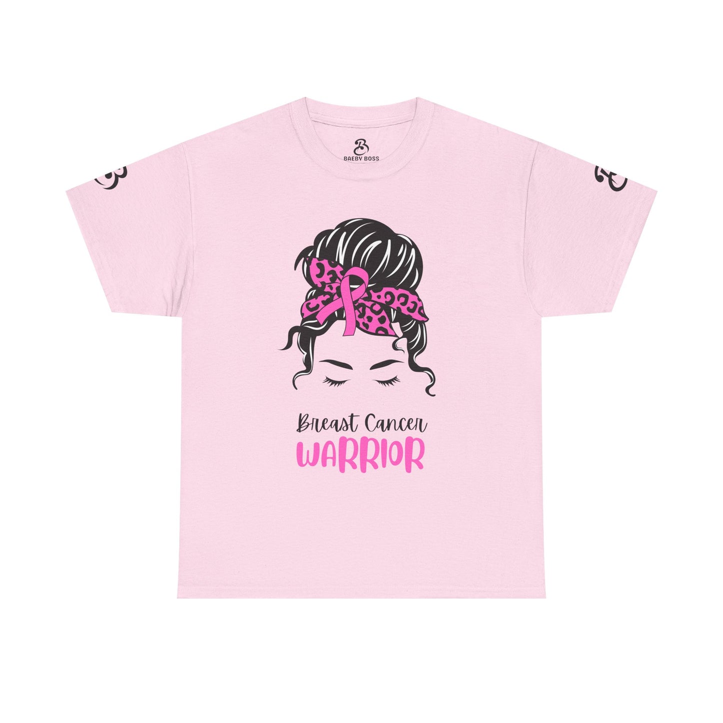 Breast Cancer Warrior Tee, Support Cancer Awareness, Unisex Cotton Shirt, Pink Ribbon Apparel, Fighters & Survivors