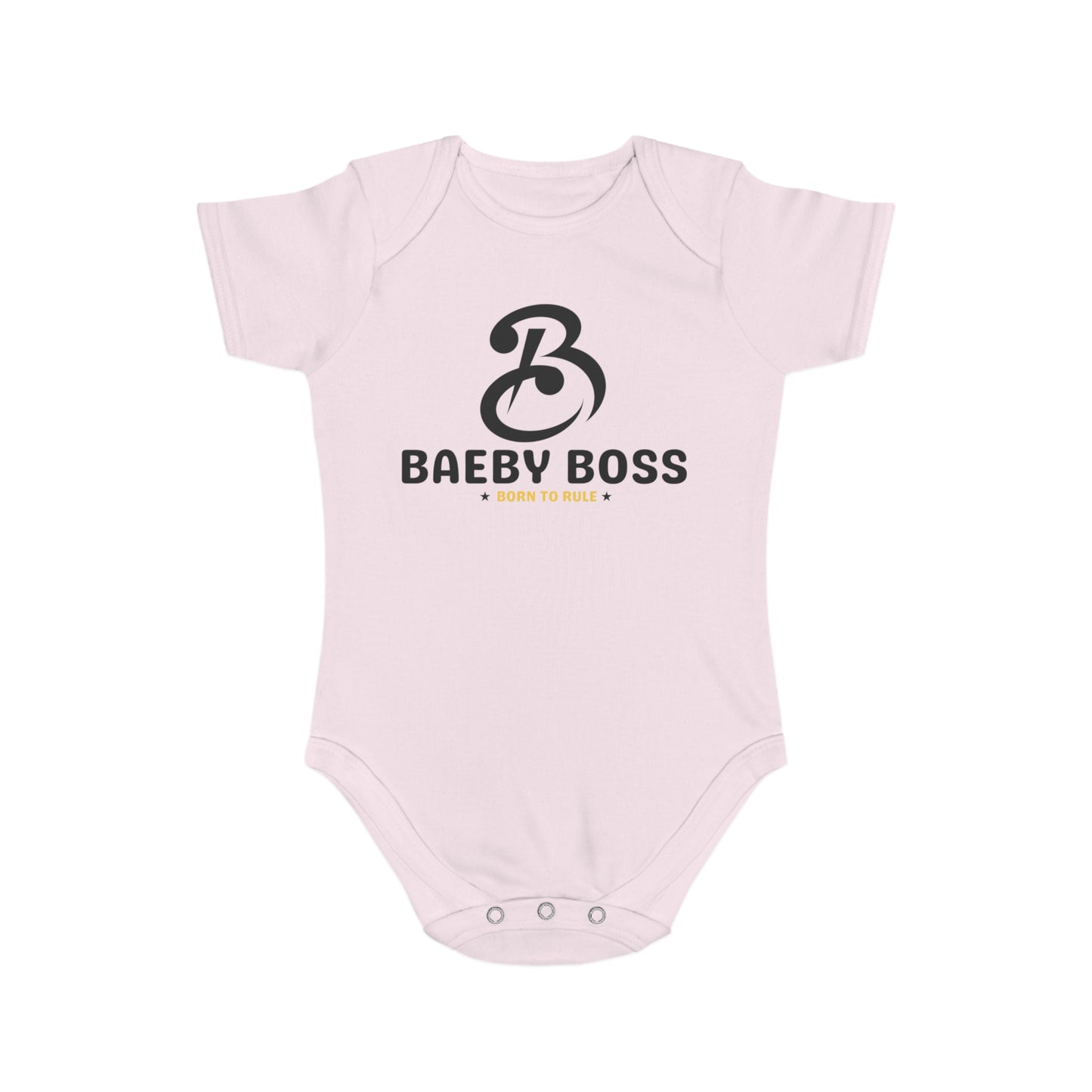 Baeby Boss Short Sleeve - Baby Bodysuit
