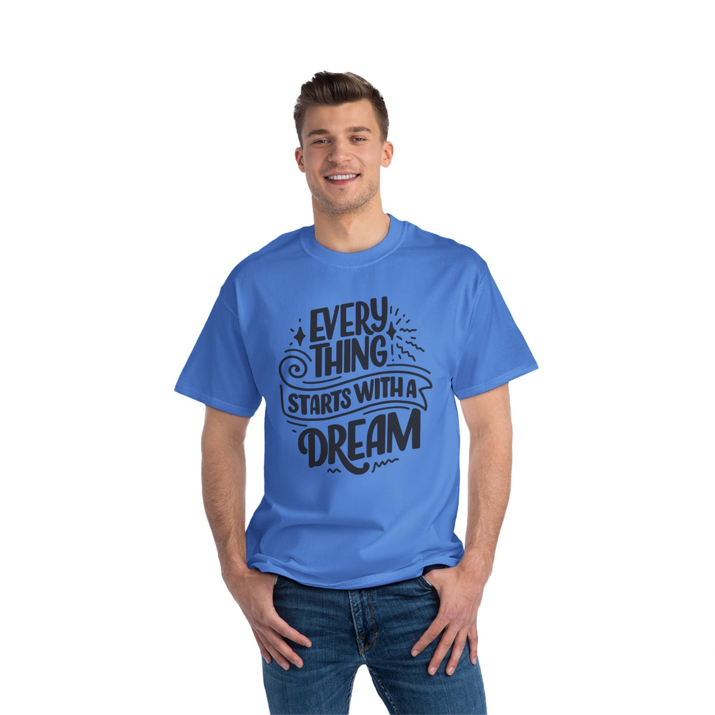 Everything Starts With a Dream - Unisex Short-Sleeve Tee