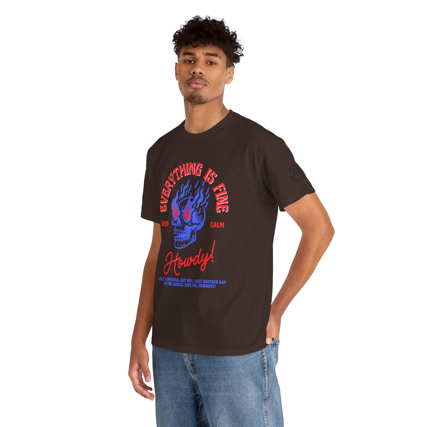 Psychedelic Relaxation Tee – Keep Calm and Howdy - Unisex T Shirt