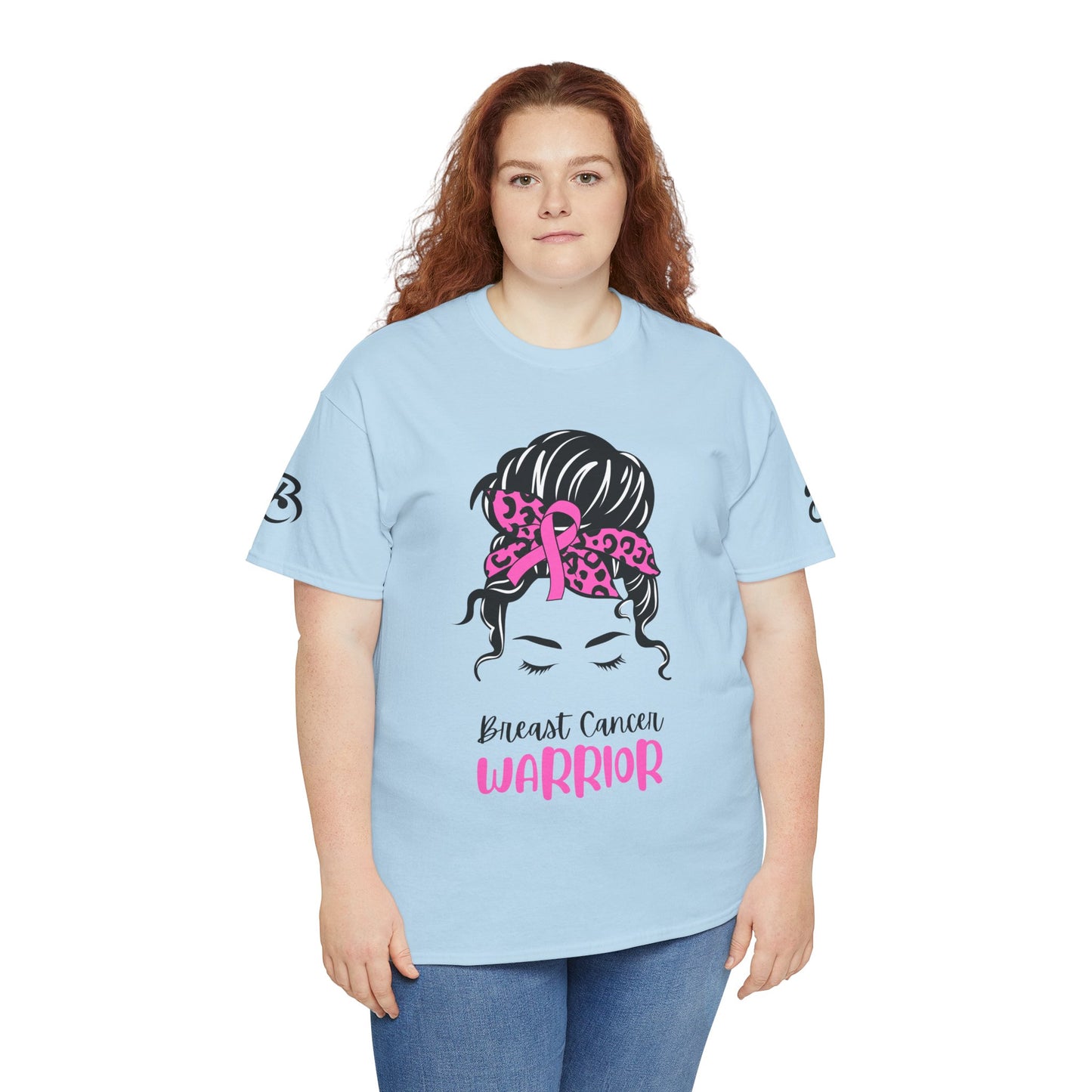Breast Cancer Warrior Tee, Support Cancer Awareness, Unisex Cotton Shirt, Pink Ribbon Apparel, Fighters & Survivors