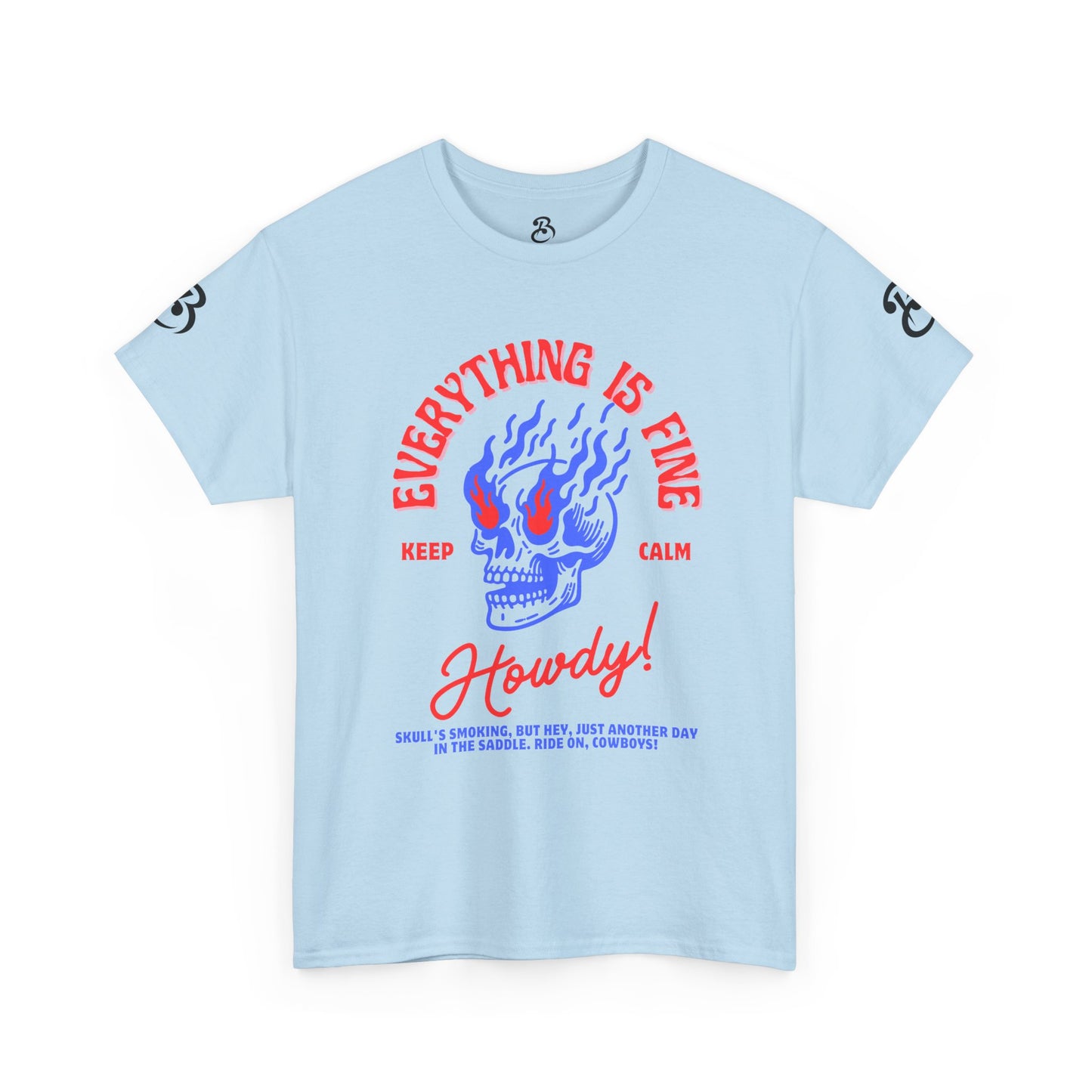 Psychedelic Relaxation Tee – Keep Calm and Howdy - Unisex T Shirt