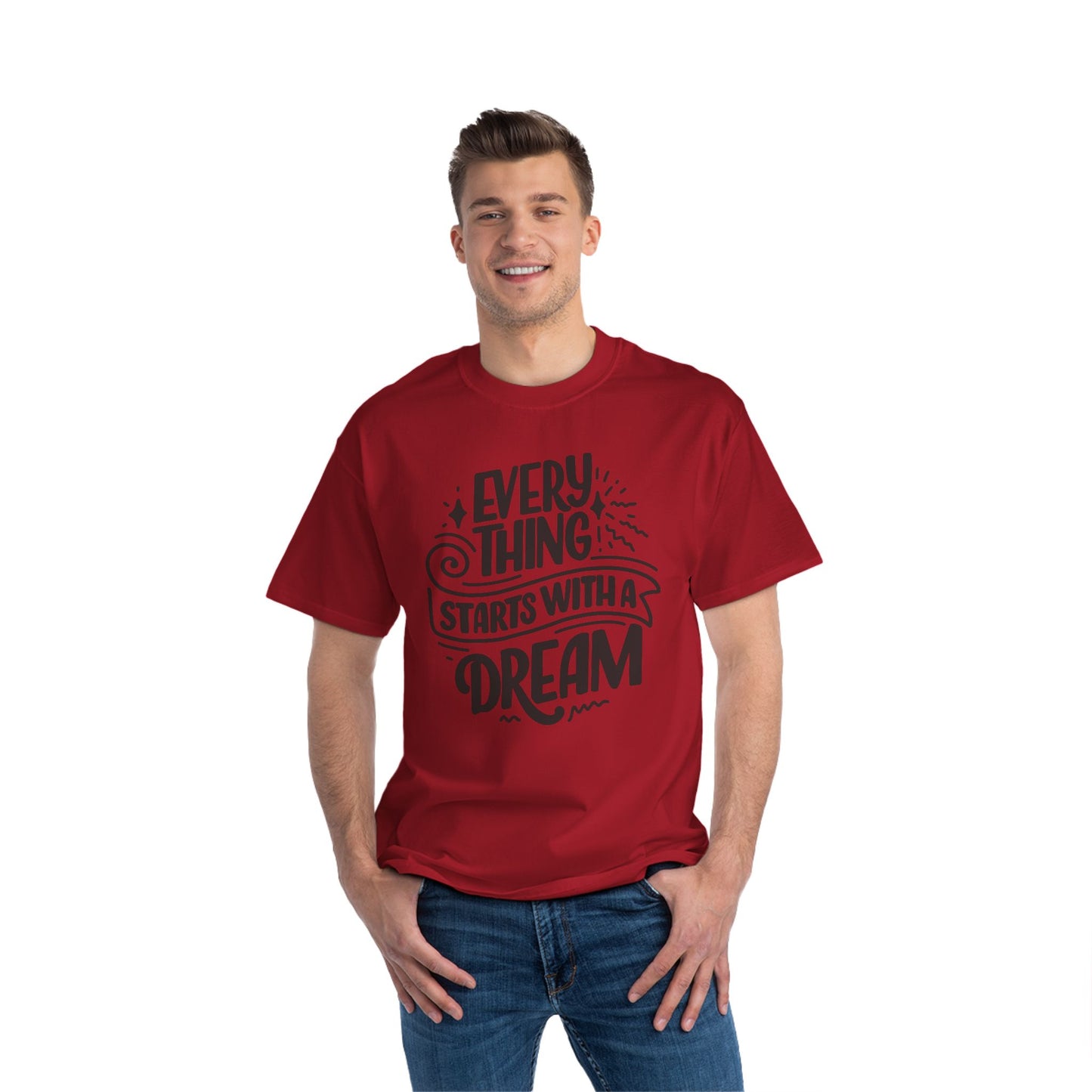 Everything Starts With a Dream - Unisex Short-Sleeve Tee