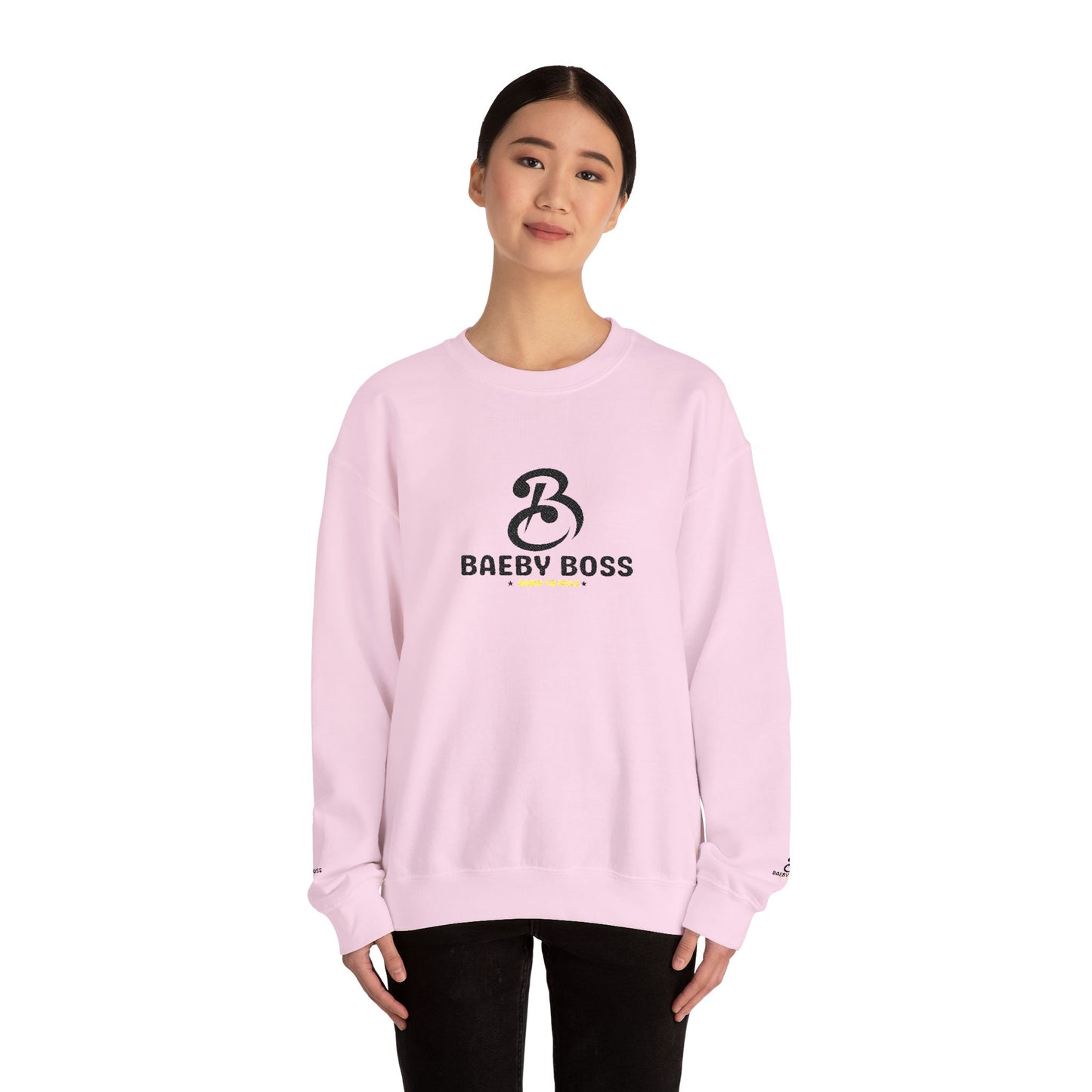 Baby Boss Unisex Crewneck Sweatshirt (Bright Colours)