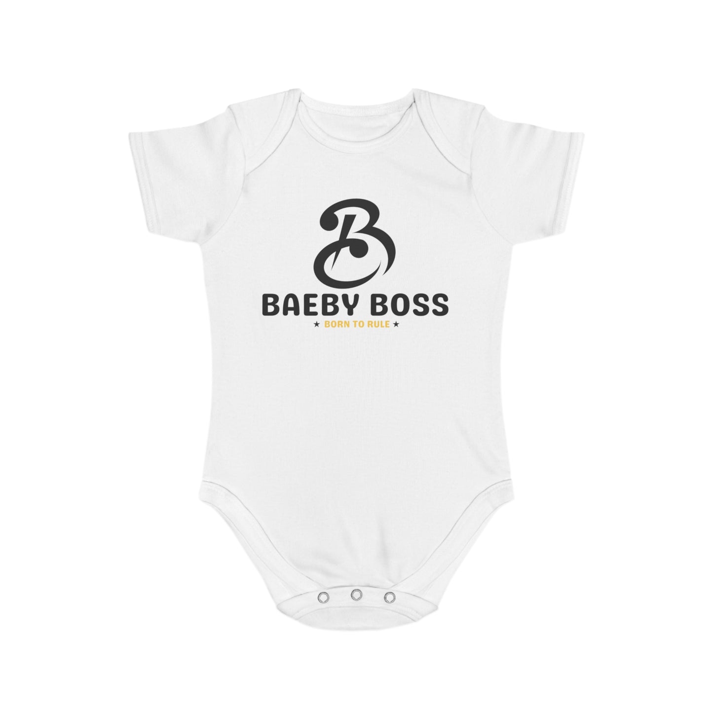 Baeby Boss Short Sleeve - Baby Bodysuit