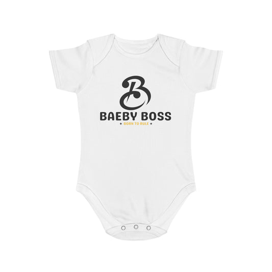 Baeby Boss Short Sleeve - Baby Bodysuit