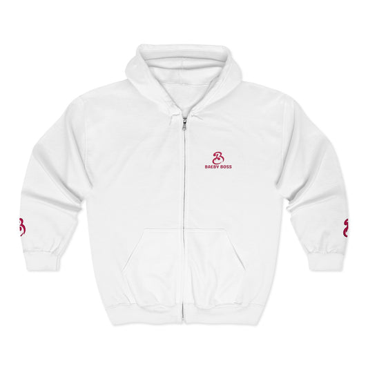 Baeby Boss Unisex Zip-Up Hoodie