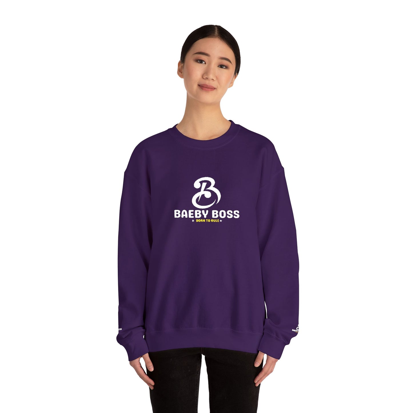 Baby Boss Crewneck Sweatshirt - Unisex Sweater (Dark Colours)