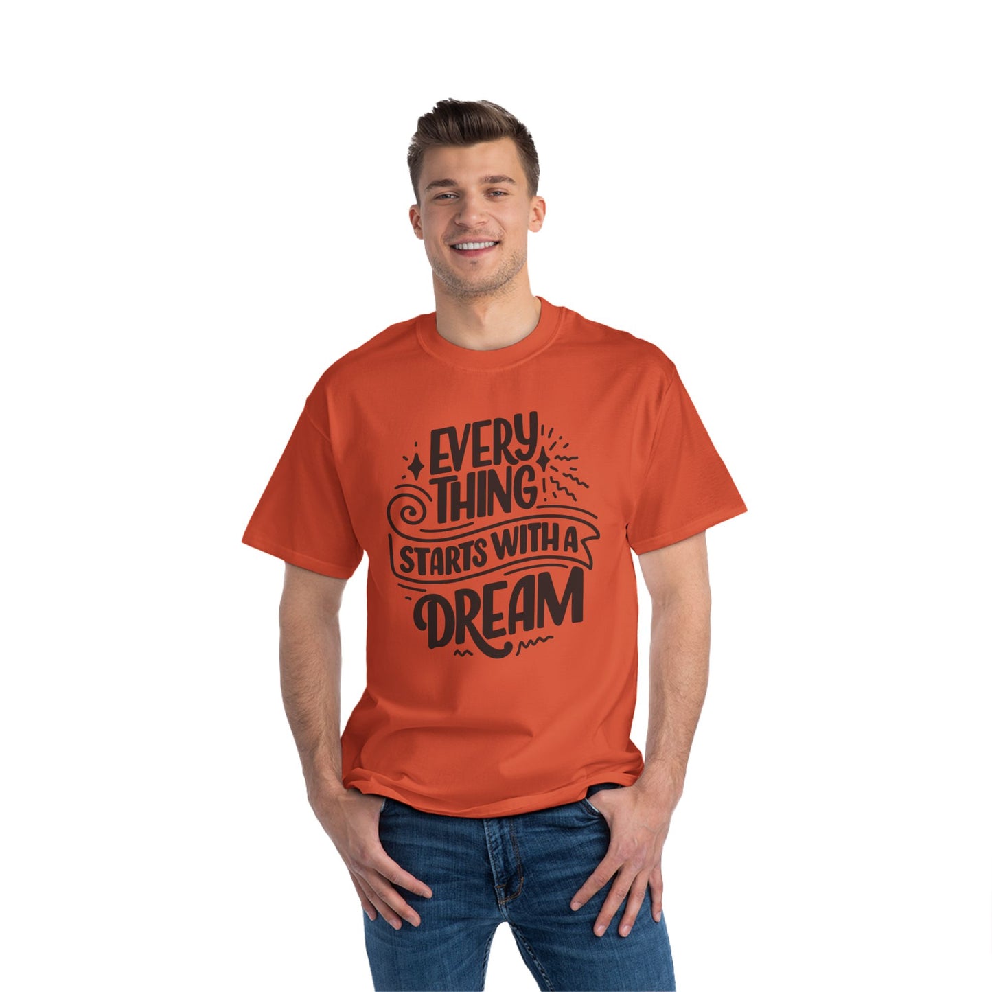 Everything Starts With a Dream - Unisex Short-Sleeve Tee