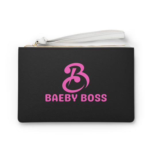 Baeby Boss Stylish Clutch Bag - Black Pink