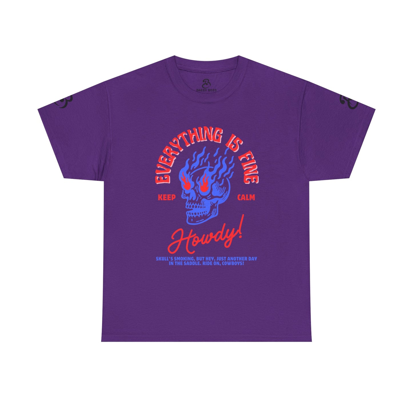 Psychedelic Relaxation Tee – Keep Calm and Howdy - Unisex T Shirt