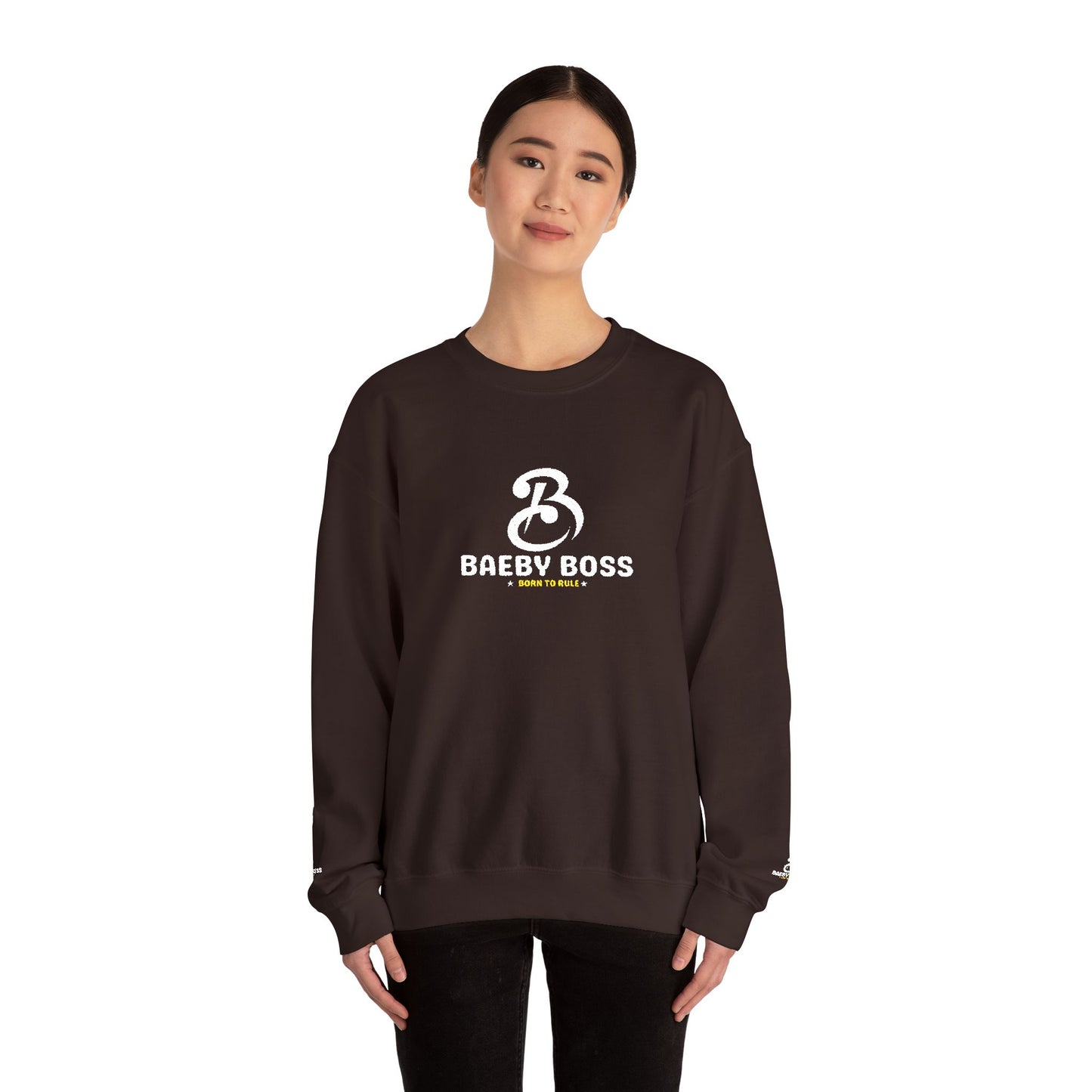 Baby Boss Crewneck Sweatshirt - Unisex Sweater (Dark Colours)