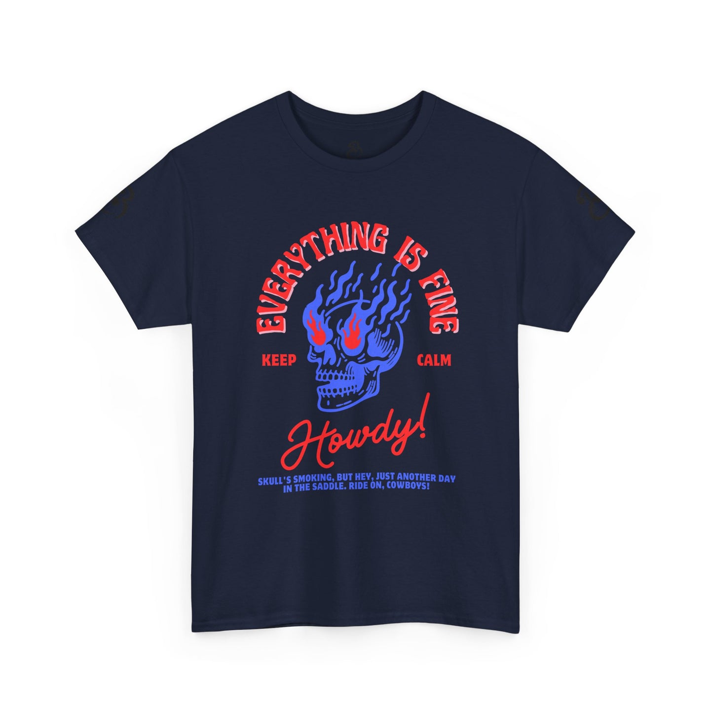 Psychedelic Relaxation Tee – Keep Calm and Howdy - Unisex T Shirt