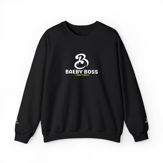 Baby Boss Crewneck Sweatshirt - Unisex Sweater (Dark Colours)