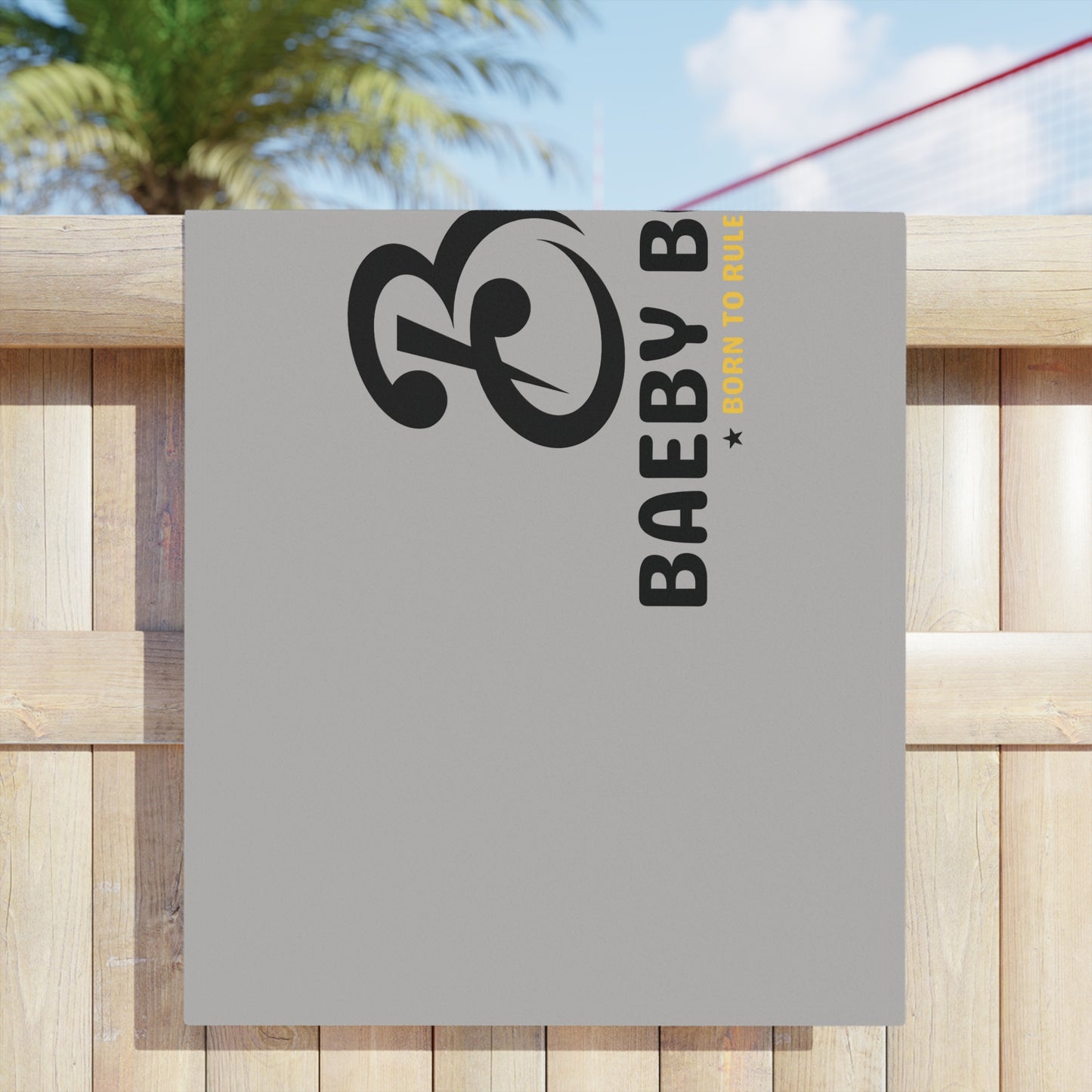 Baby Boss Beach Towels (Grey)