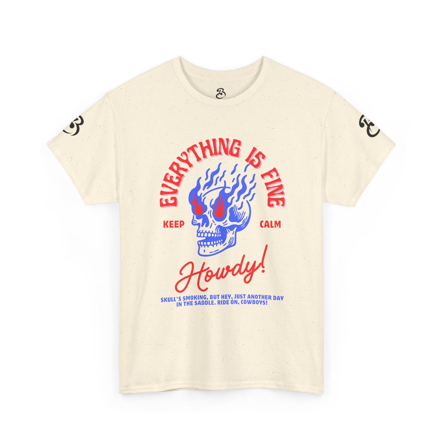 Psychedelic Relaxation Tee – Keep Calm and Howdy - Unisex T Shirt