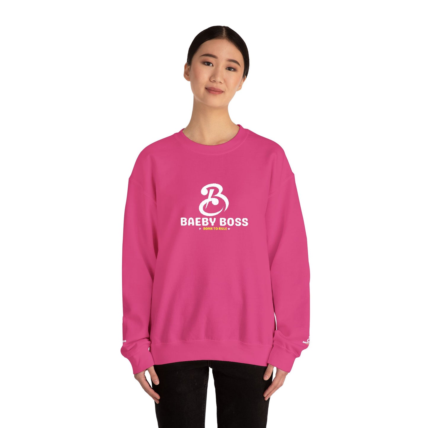Baby Boss Crewneck Sweatshirt - Unisex Sweater (Dark Colours)