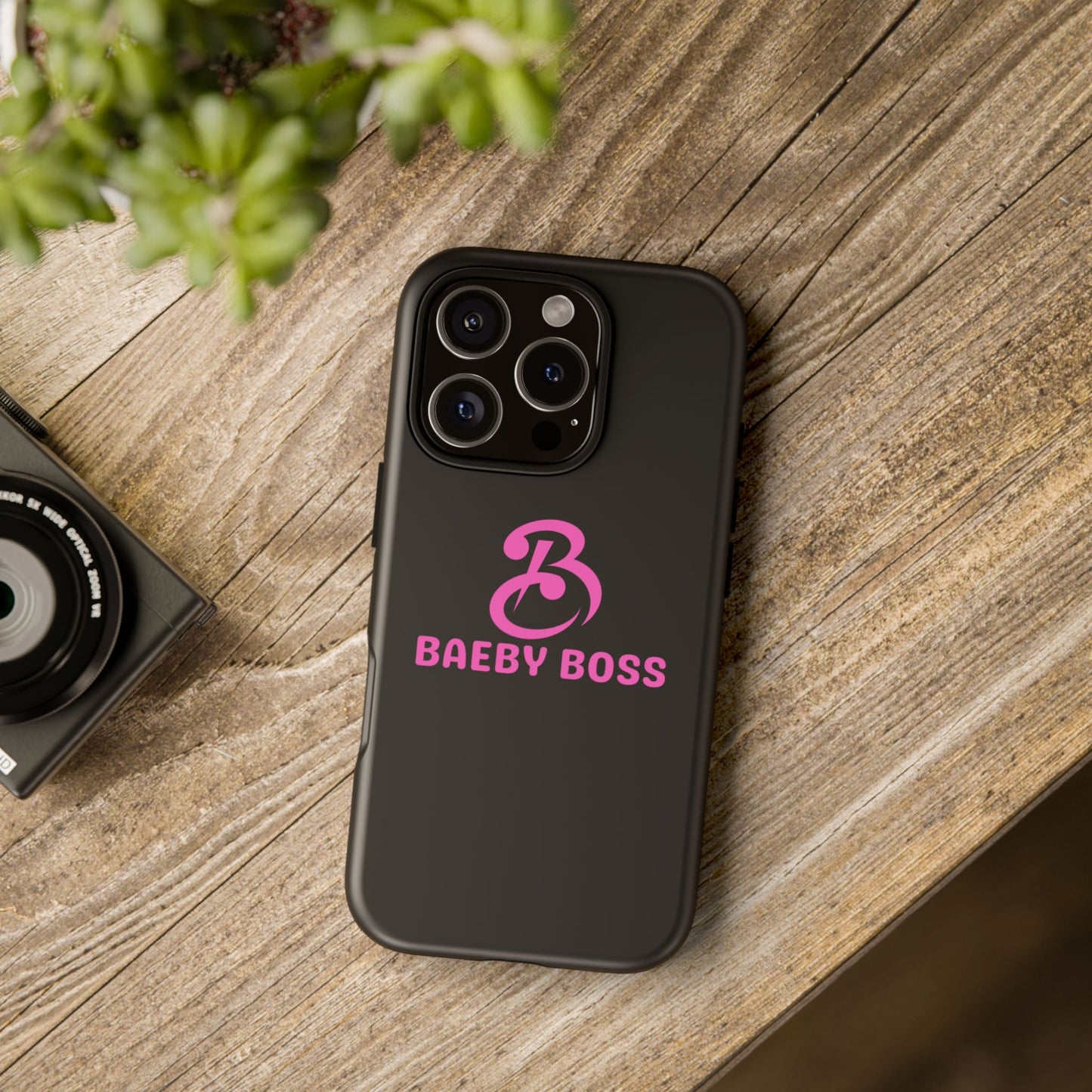 Baeby Boss Phone Case - Stylish Tough Case Black