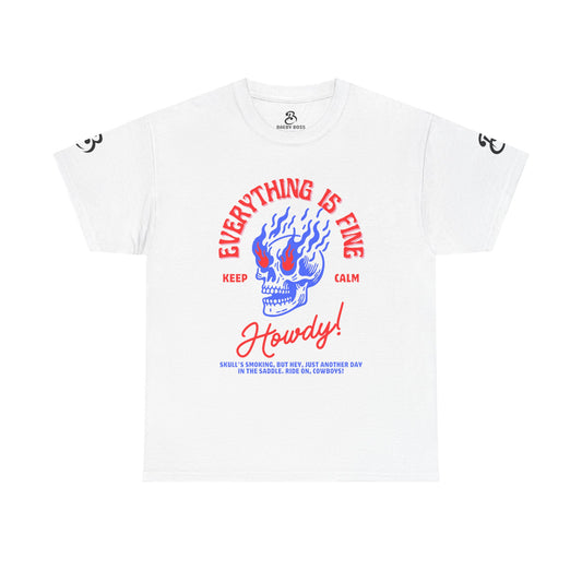 Psychedelic Relaxation Tee – Keep Calm and Howdy - Unisex T Shirt