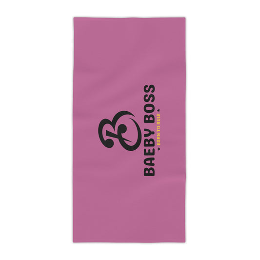 Baby Boss Beach Towels Pink