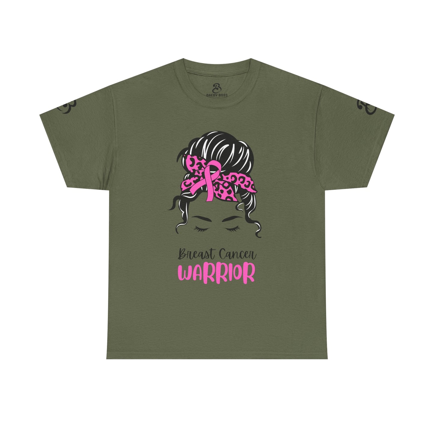 Breast Cancer Warrior Tee, Support Cancer Awareness, Unisex Cotton Shirt, Pink Ribbon Apparel, Fighters & Survivors