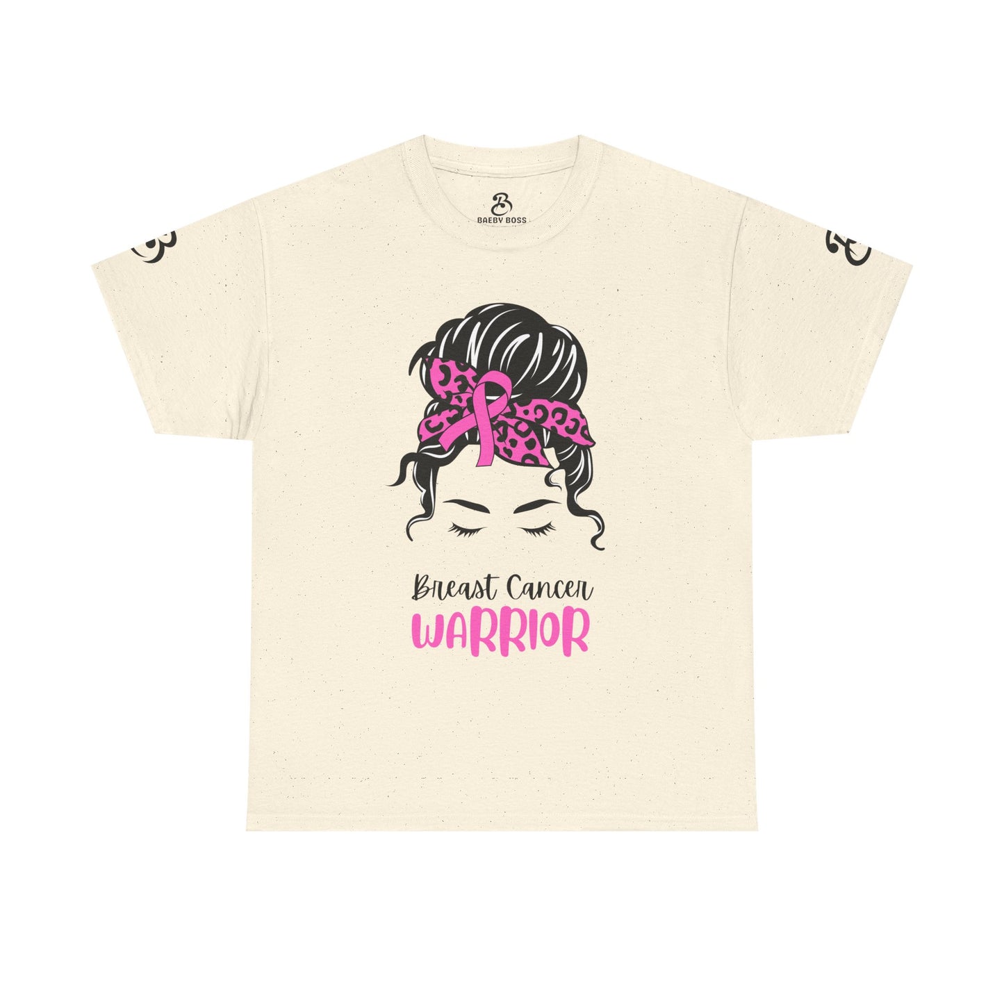 Breast Cancer Warrior Tee, Support Cancer Awareness, Unisex Cotton Shirt, Pink Ribbon Apparel, Fighters & Survivors