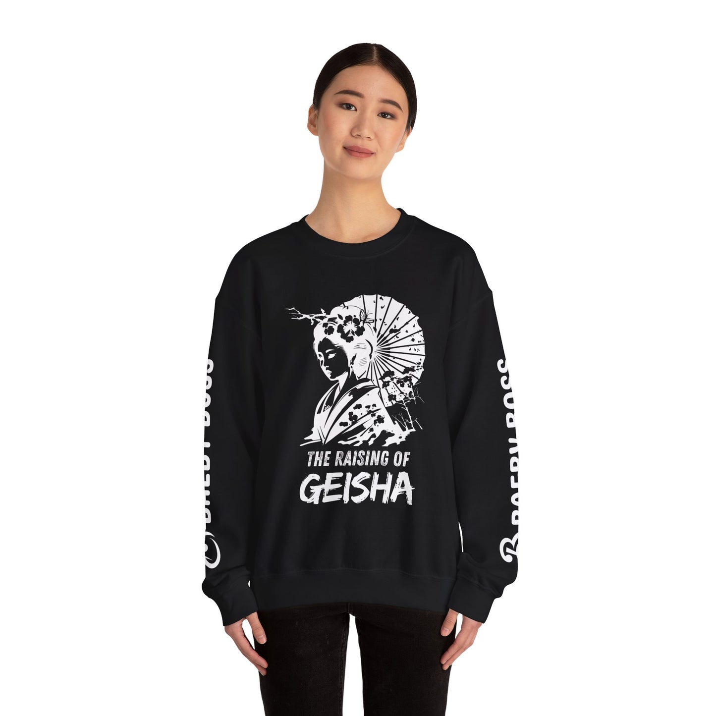 Baeby Boss Collection - The Raising of Geisha - Unisex Crewneck Sweatshirt