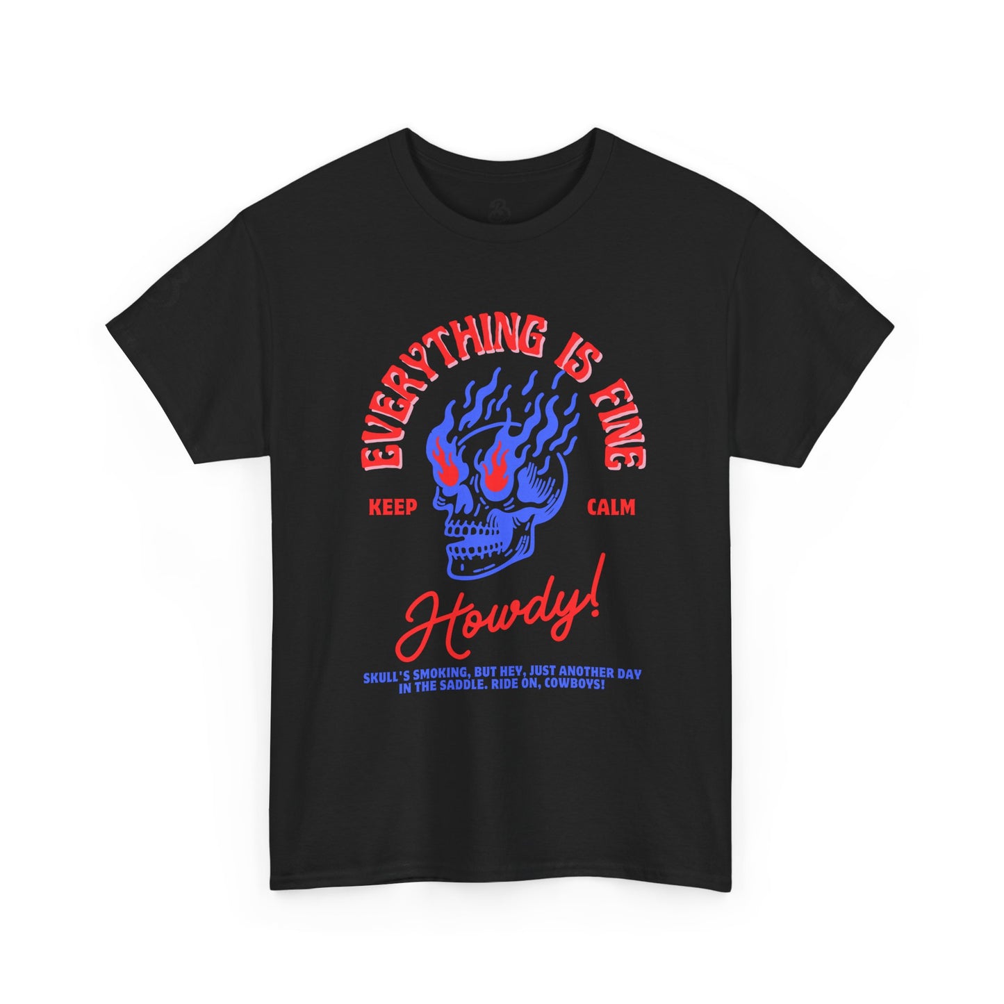 Psychedelic Relaxation Tee – Keep Calm and Howdy - Unisex T Shirt