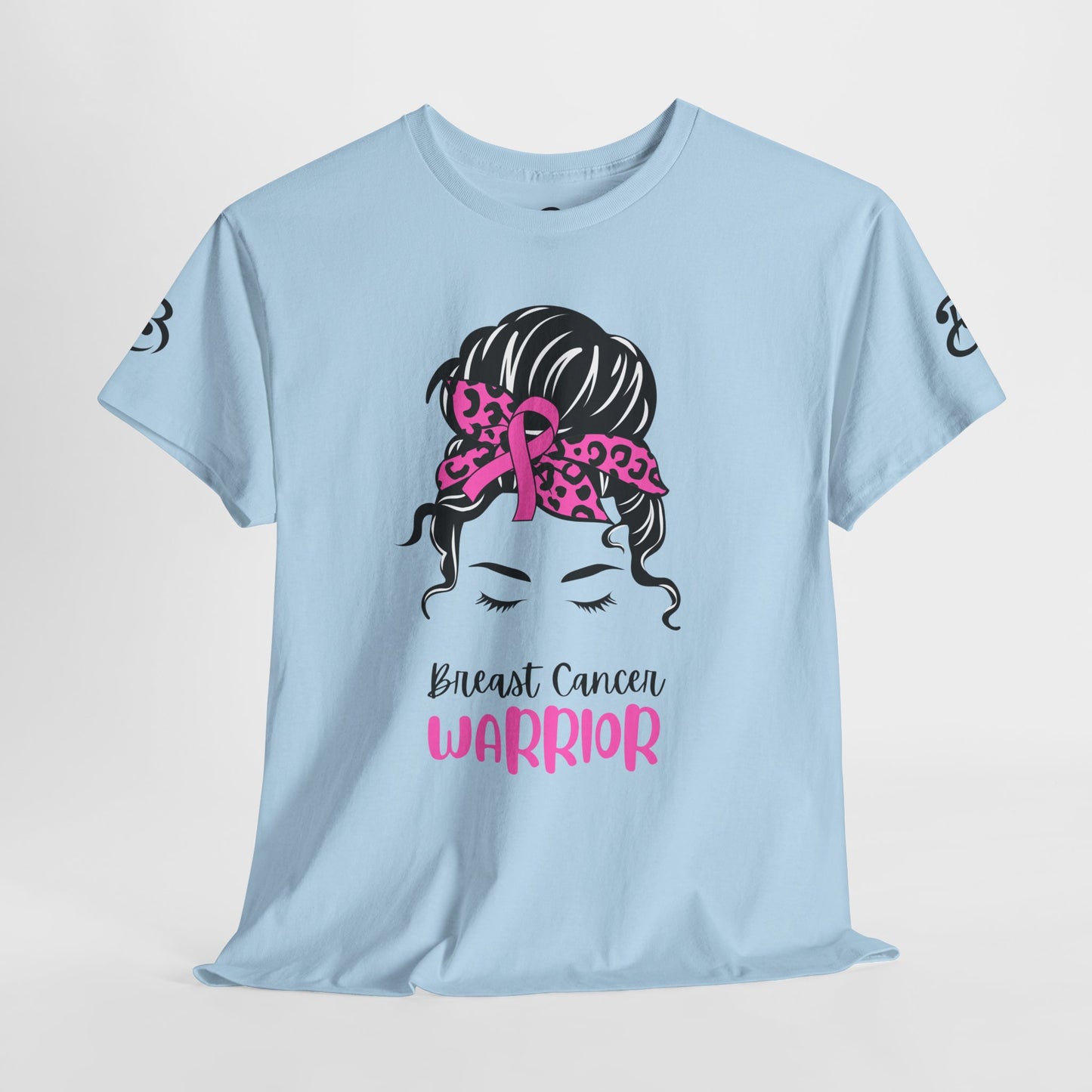 Breast Cancer Warrior Tee, Support Cancer Awareness, Unisex Cotton Shirt, Pink Ribbon Apparel, Fighters & Survivors