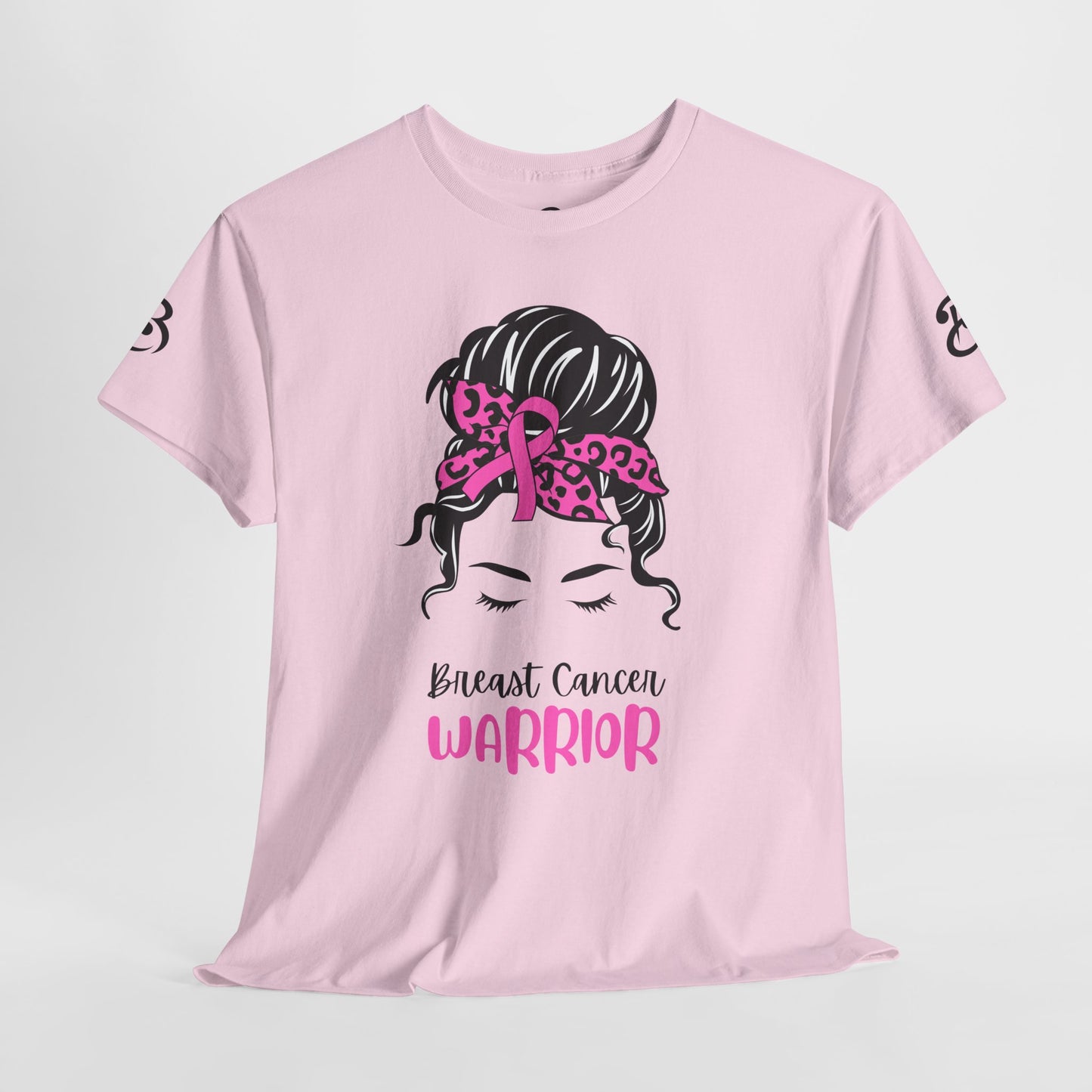 Breast Cancer Warrior Tee, Support Cancer Awareness, Unisex Cotton Shirt, Pink Ribbon Apparel, Fighters & Survivors